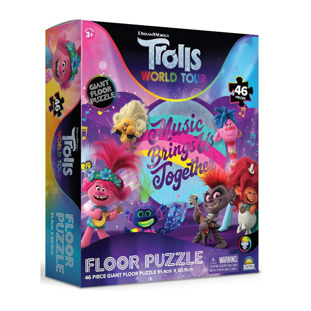 Trolls 2 Giant Floor Puzzle 46pcs