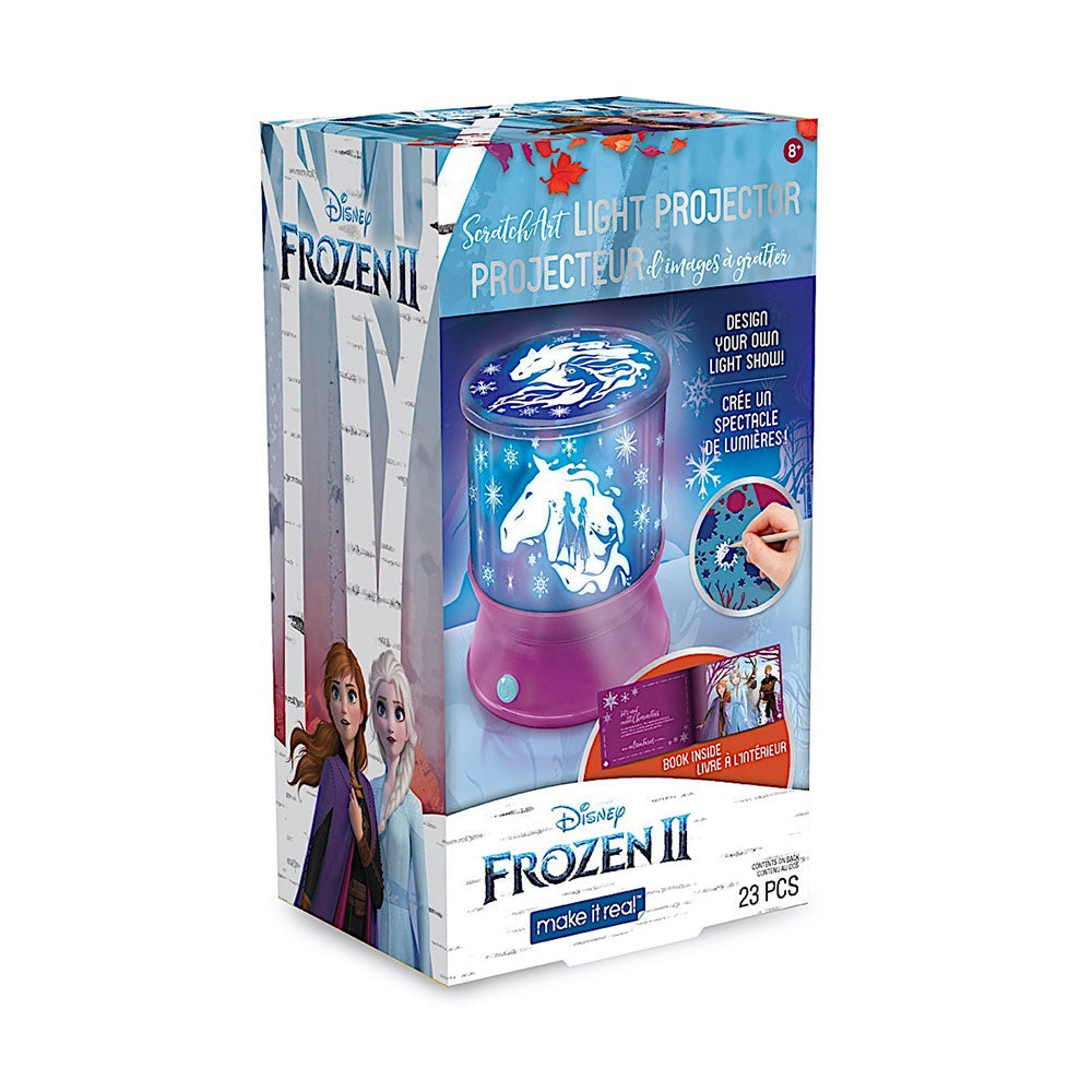 Make It Real Disney Frozen 2 Scratchart Light Projector