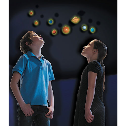 Brainstorm Toys Glow Solar System Glow in the Dark Sticker