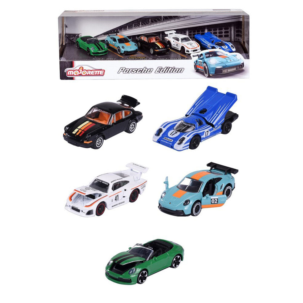 Majorette Porsche Motorsport Cars Gift Pack (Pack of 5)