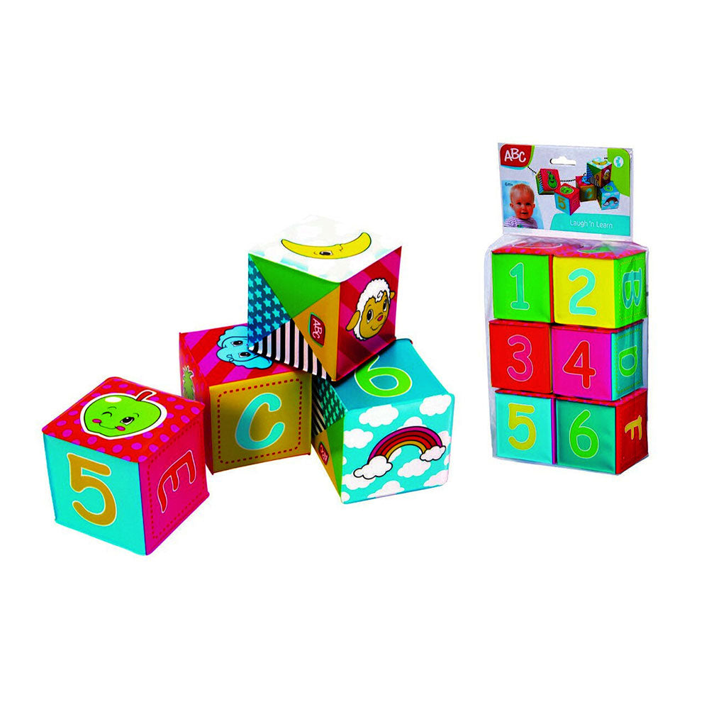 ABC Soft Stacking Blocks (Pack of 6)