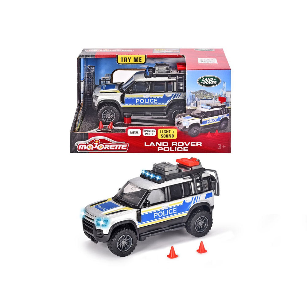 Majorette Land Rover Police Model Car