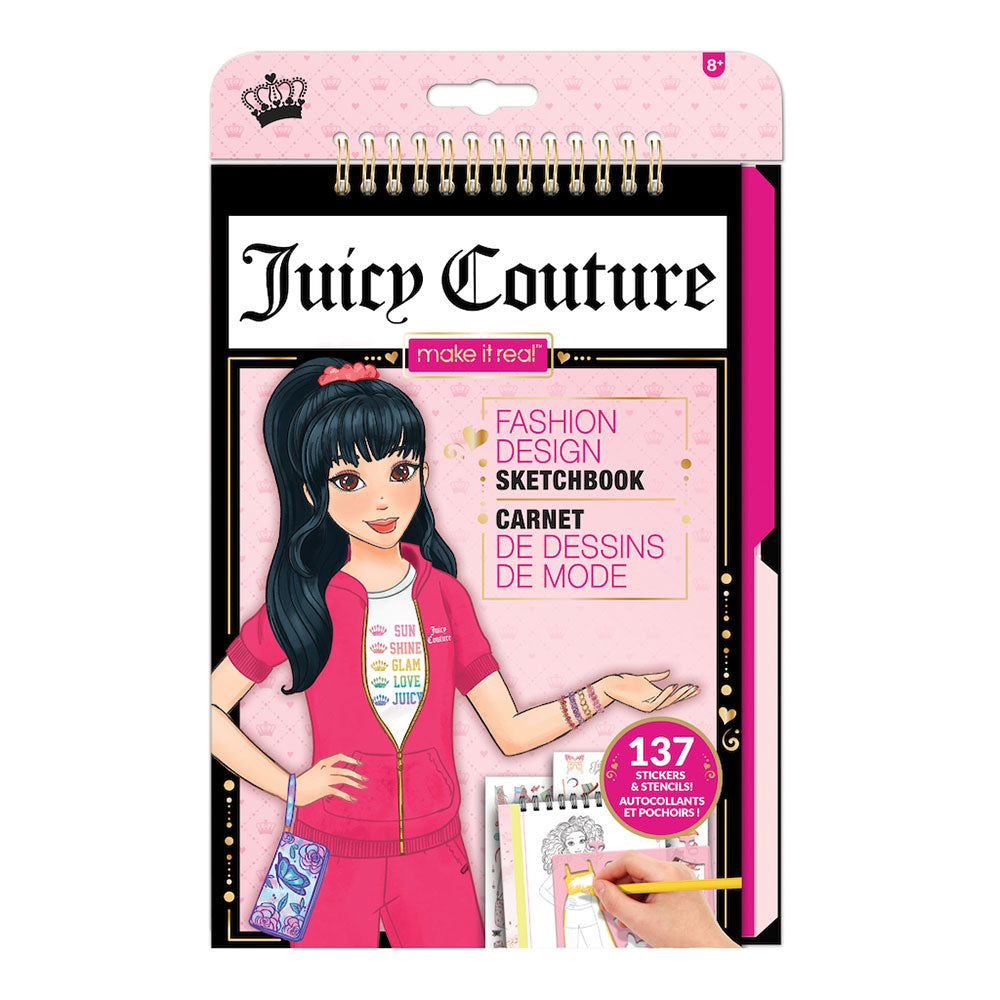 Make It Real Juicy Couture Fashion Sketchbook