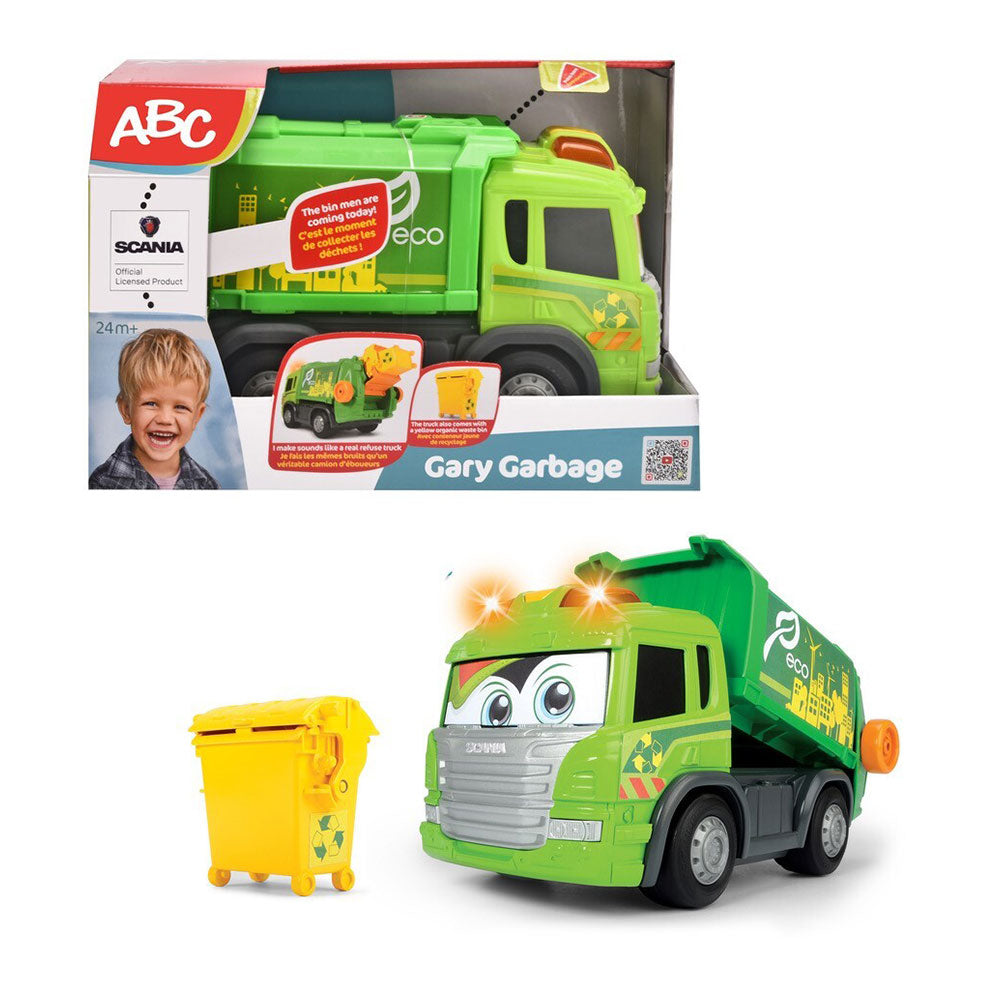 Camion della spazzatura ABC Gary 25 cm