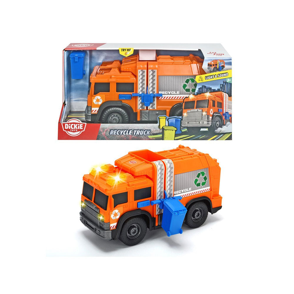  Dickie Toys Recycling-Truck mit Licht und Sound 30 cm