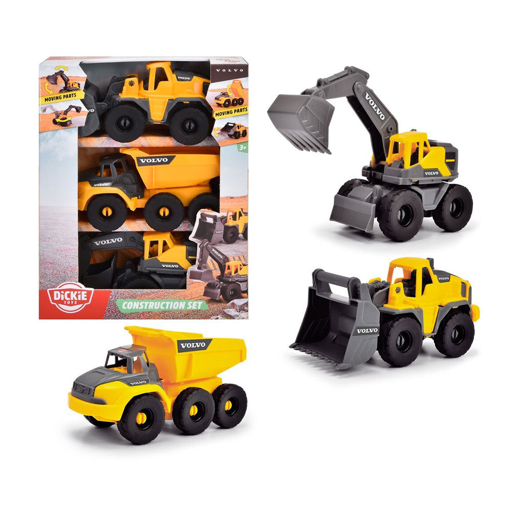 Dickie Toys Volvo Construction Team-Set