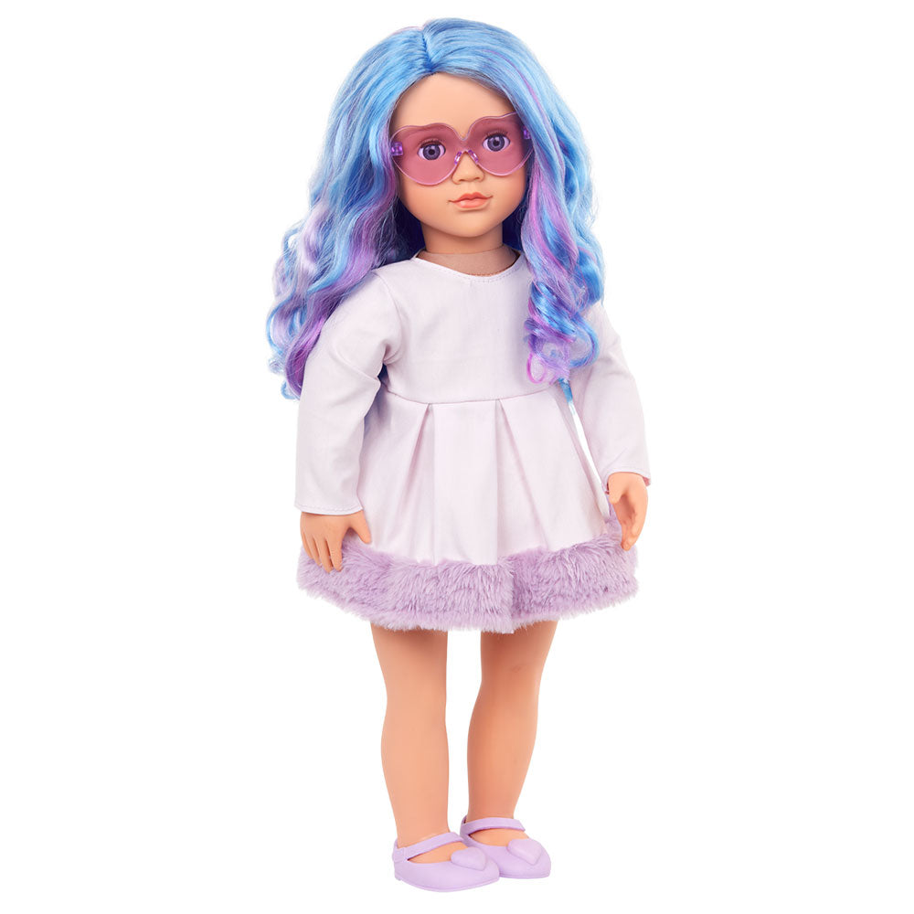 Veronica Doll with Multicolored Hair 46cm