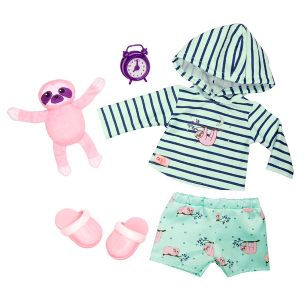 Our Generation Sleepy Sloth Doll Outfit