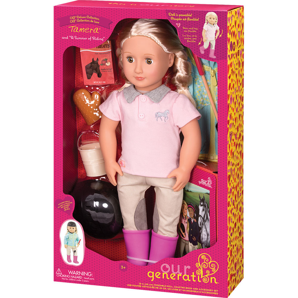 Tamera and a Summer of Riding Fashion Doll 46cm