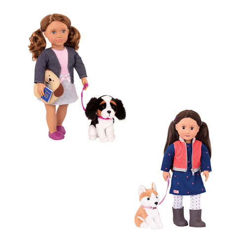 Our Generation Fashion Doll with Pet 46cm