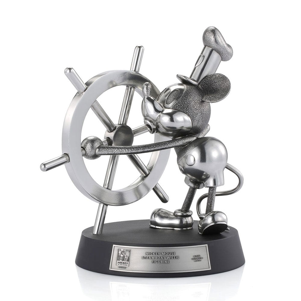 Royal Selangor Mickey Mouse Steamboat Willie Sculpture