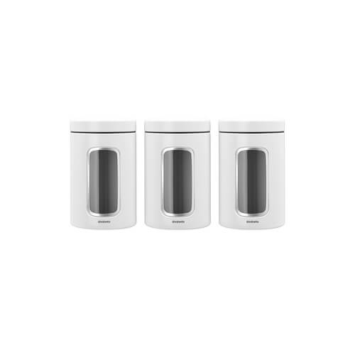 Brabantia Window Canister White 1.4L