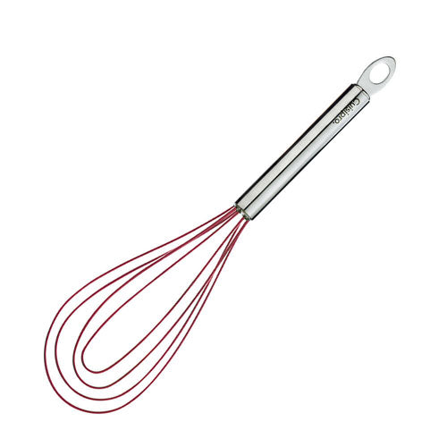 Cuisipro Silicone Flat Whisks (Red)