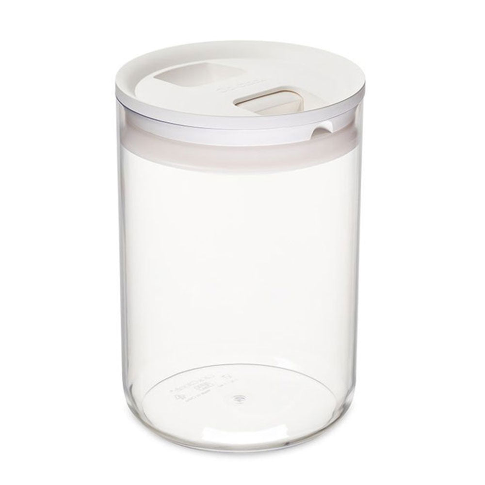ClickClack Pantry Runder Behälter (Weiß)