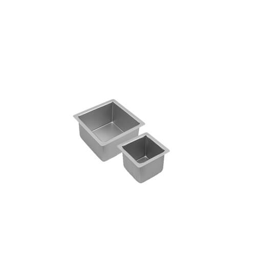 Bakemaster Square Deep Pan (Silver Anodised)