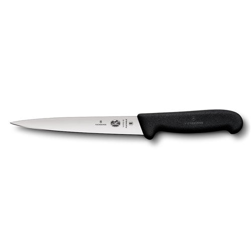 Fibrox Flexible Blade Filleting Knife (Black)