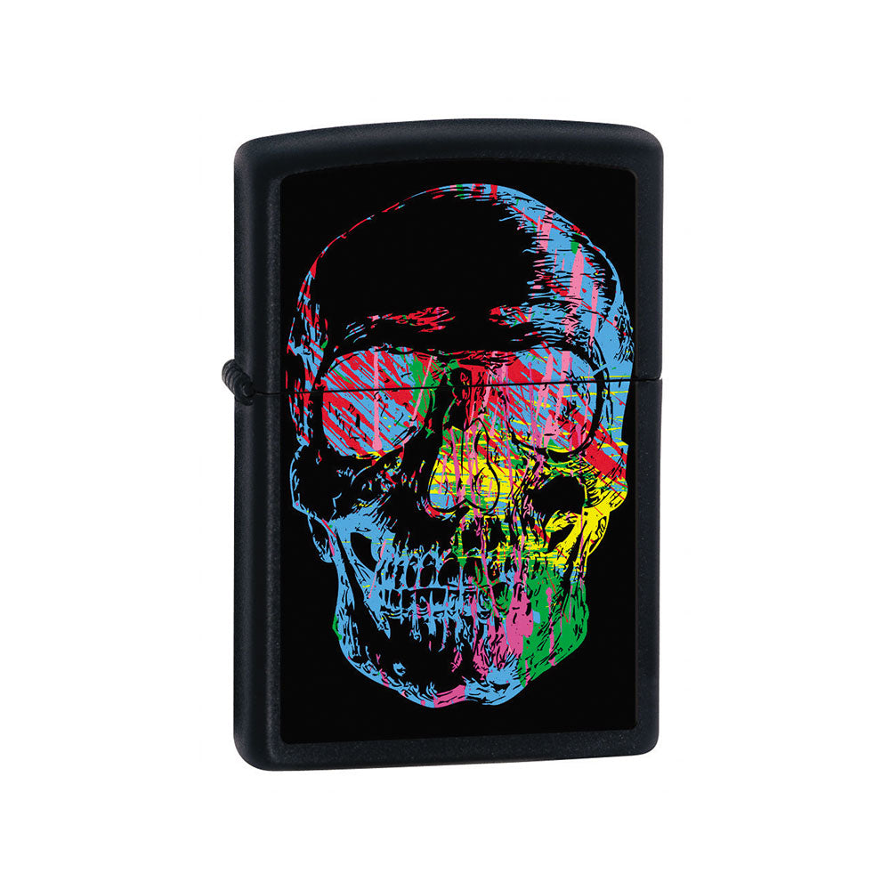 Zippo Colourful Skull Design Windproof Lighter