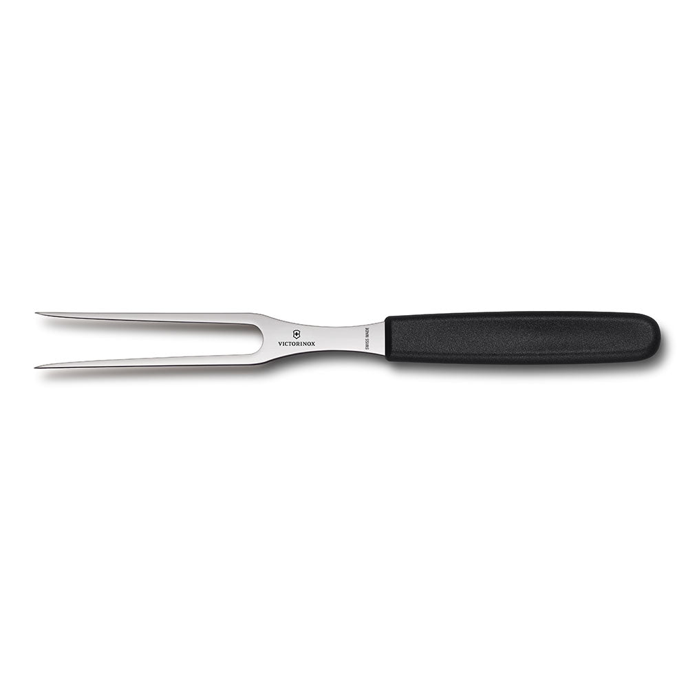 Flat Tines Nylon Carving Fork 15cm (Black)