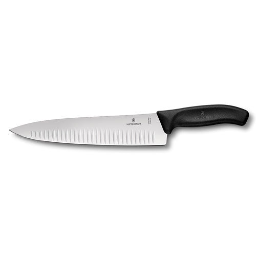 Classic Fluted Carving Knife 25cm (Black)