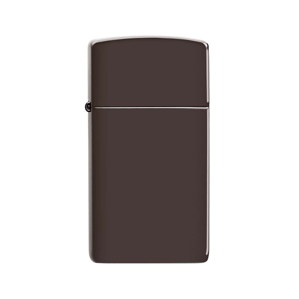 Zippo Slim Brown Windproof Lighter (6x1x3cm)