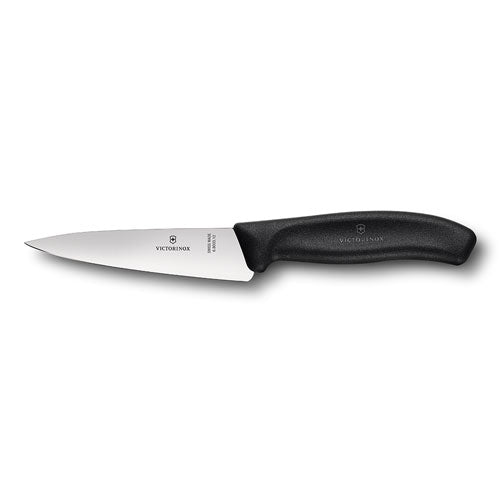 Classic Wide Blade Carving Knife 22cm (Black)