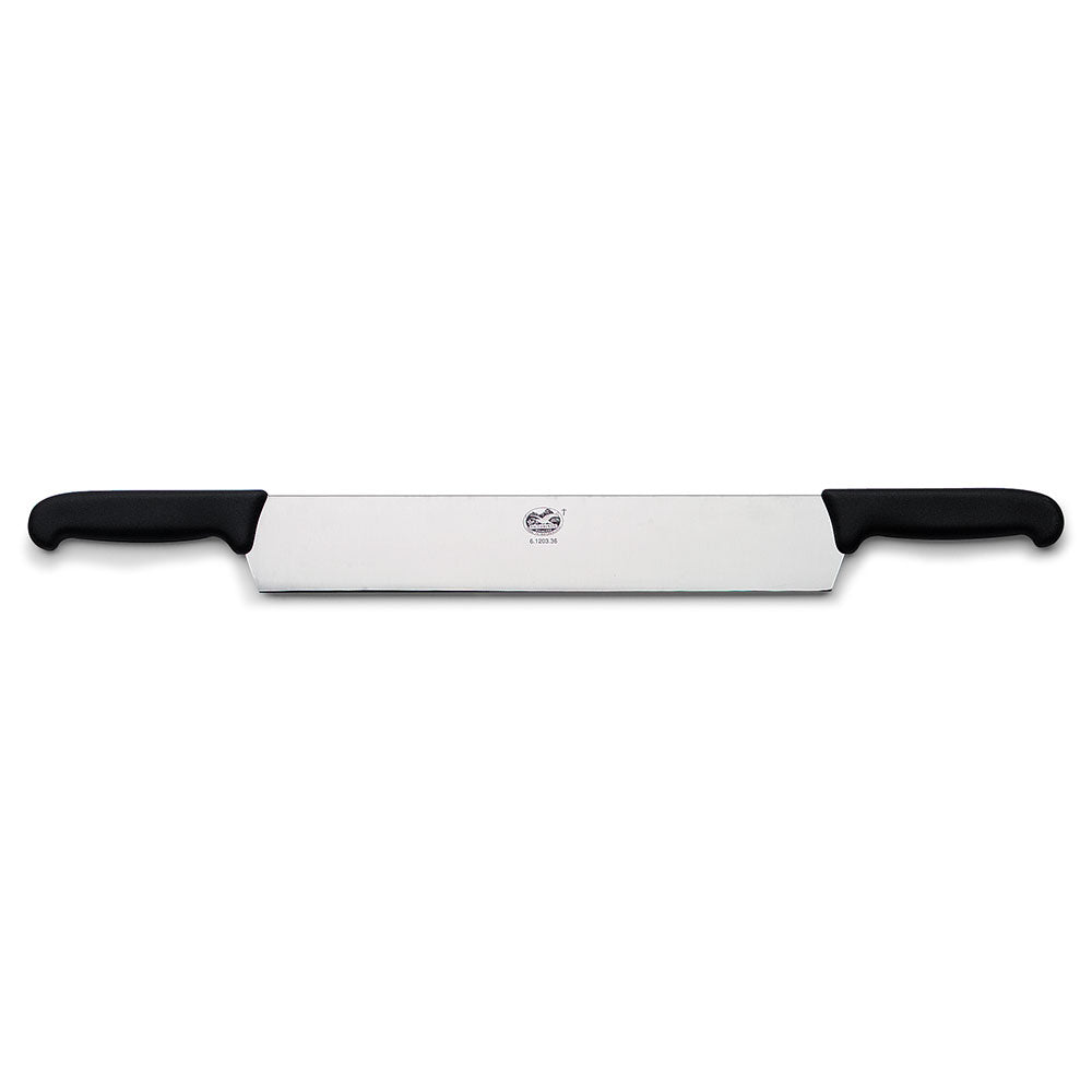 Fibrox Cheese Knife with Two Handle 36cm (Black)