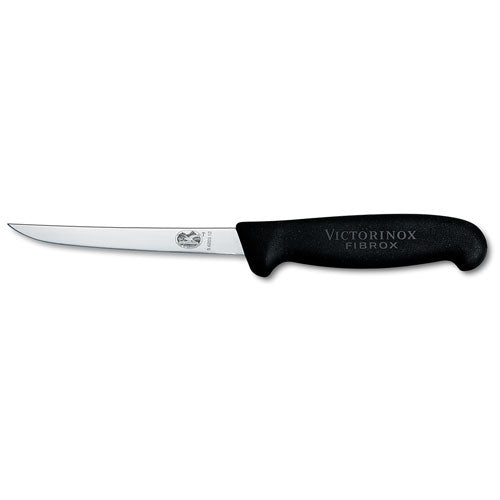 Fibrox Extra Narrow Blade Boning Knife (Black)