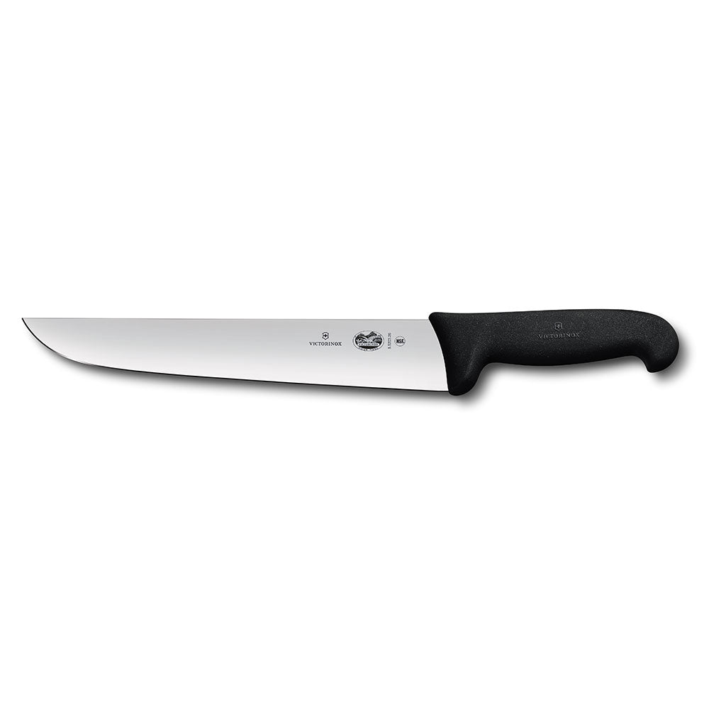 Fibrox Standard Back Blade Butchers Knife 36cm (Black)