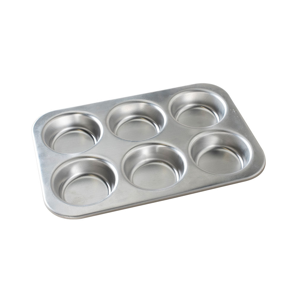 Nordic Ware Naturals 6-Cup Jumbo Muffin Pan (37.5x25.5x4cm)
