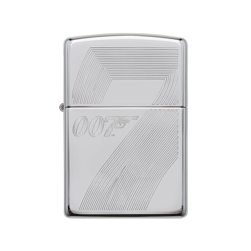 Zippo James Bond Design High Polish Chrome Windproof Lighter