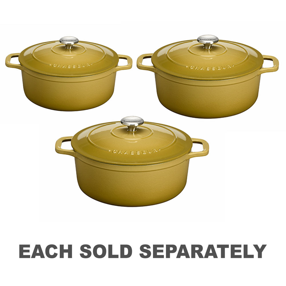 Chasseur Round French Oven (Mustard)