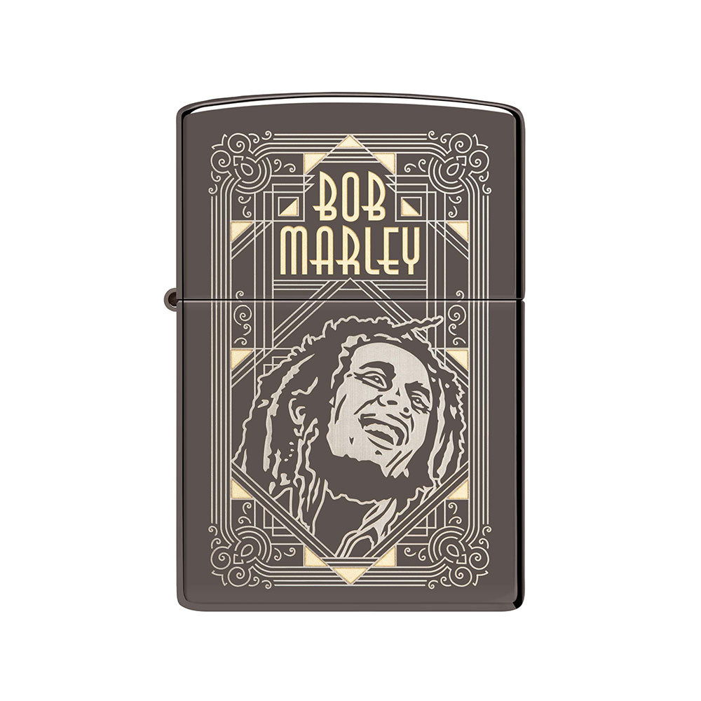 Zippo Bob Marley Black Ice Lighter
