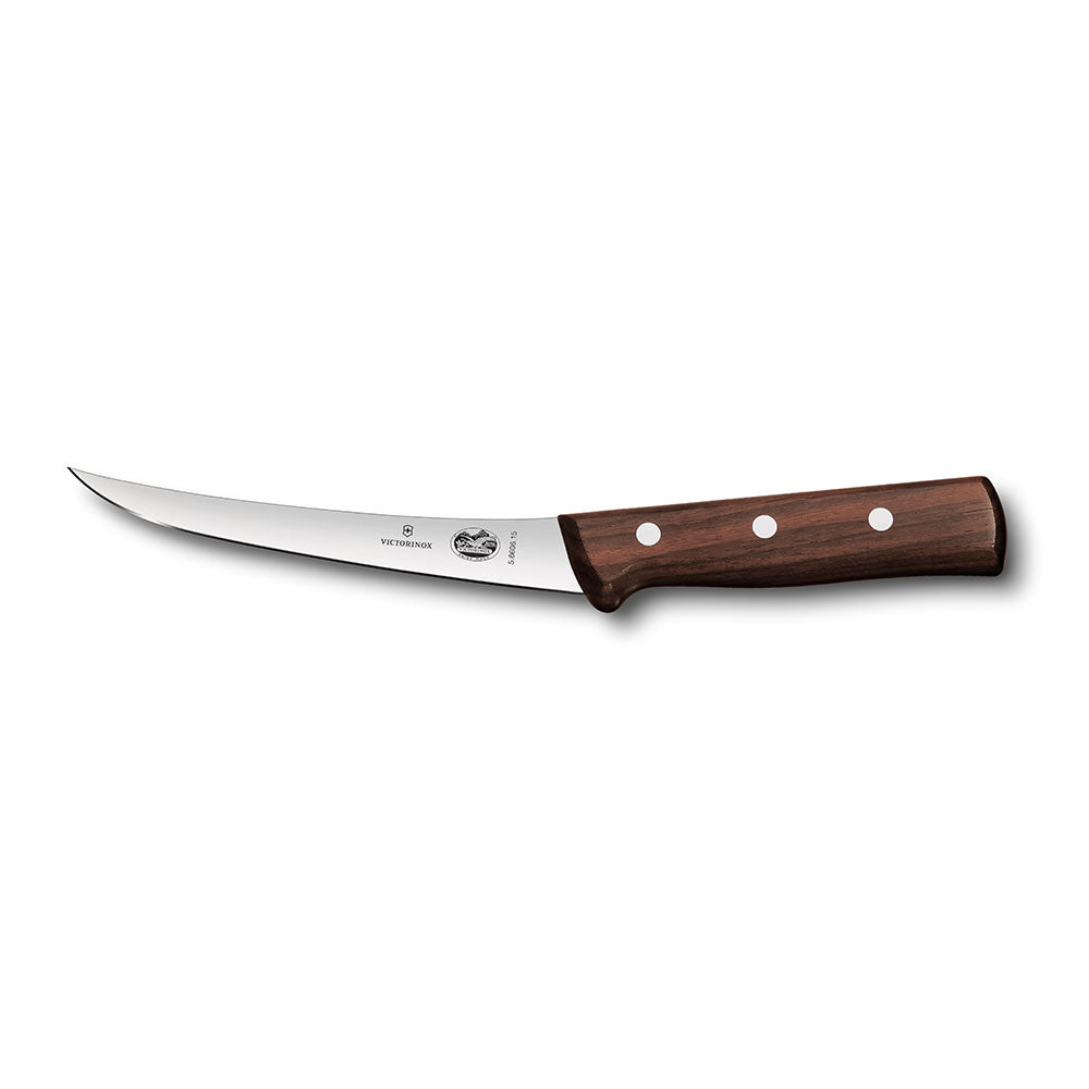 Fibrox Curved Narrow Blade Boning Knife 15cm