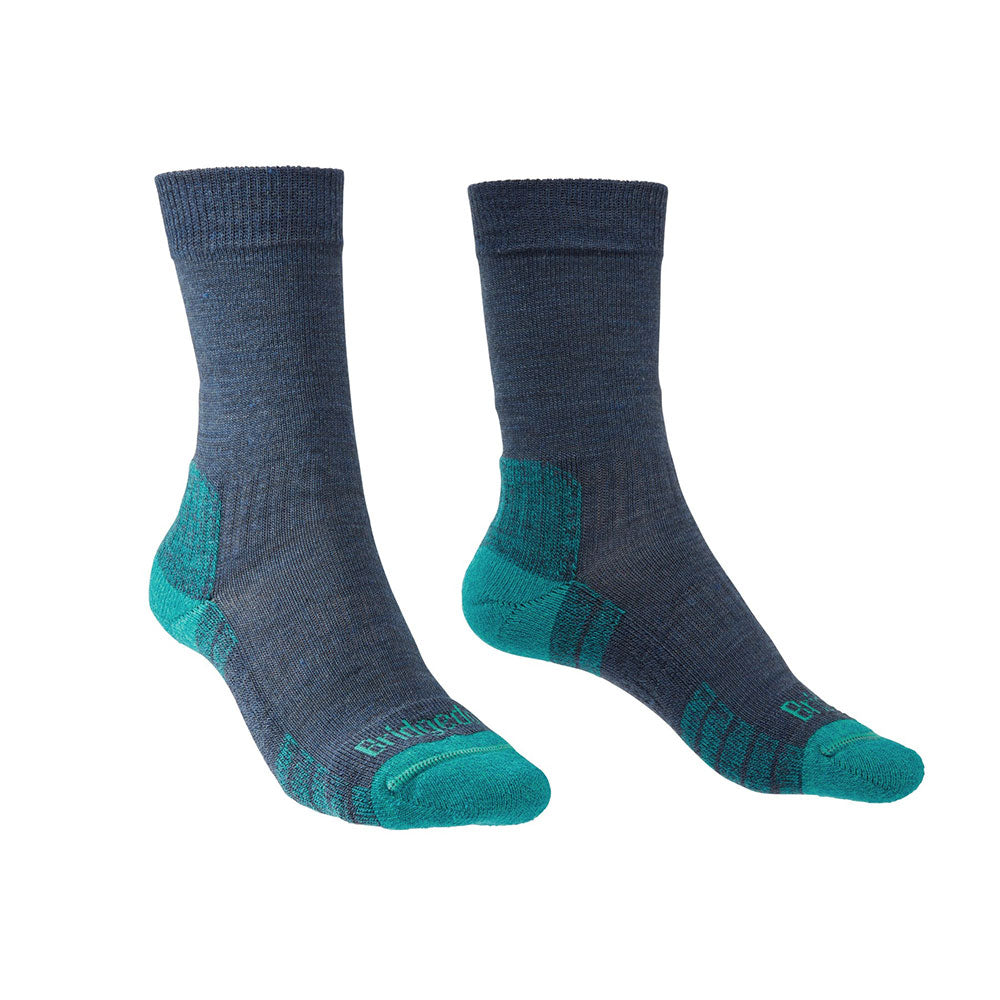 Lettvekts Merino Performance-sokk for kvinner (denim)