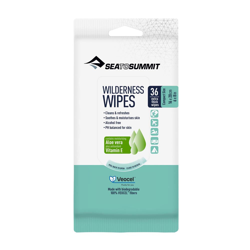 Wilderness Compact Wipes (Pack of 36)