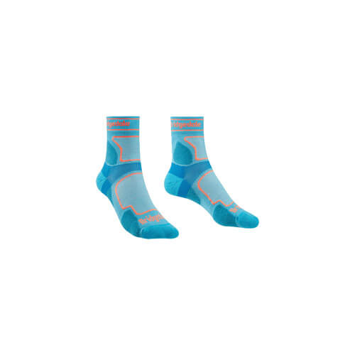 Women's Coolmax Sport 3/4 Socks (Blue)