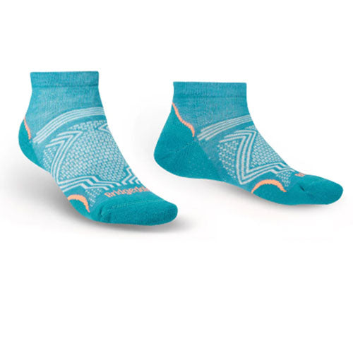 Women's Low Cut Hike Ultralight T2 Coolmax Socks (Teal)