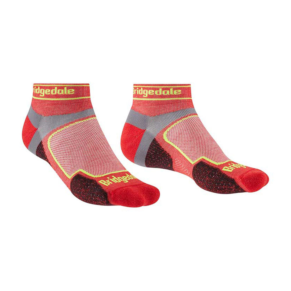 Low Cut Trail Run Ultralight T2 Coolmax Socks (Red)
