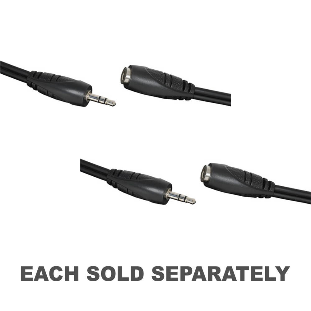 Cable de audio Conector estéreo de 3,5 mm a conector hembra