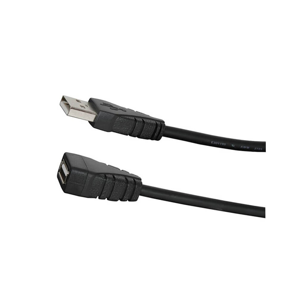 USB 2.0 Type-A Plug to Socket Cable 5pcs