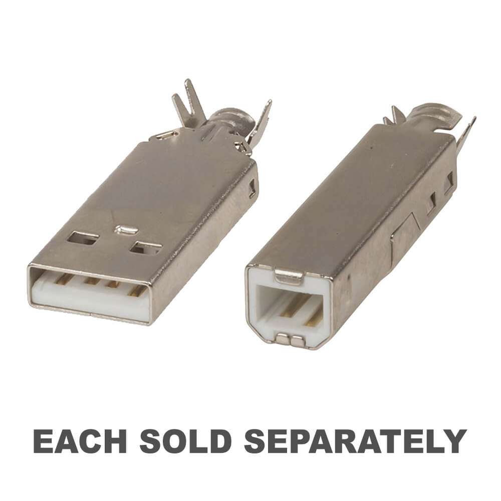 Solder Type USB Plug