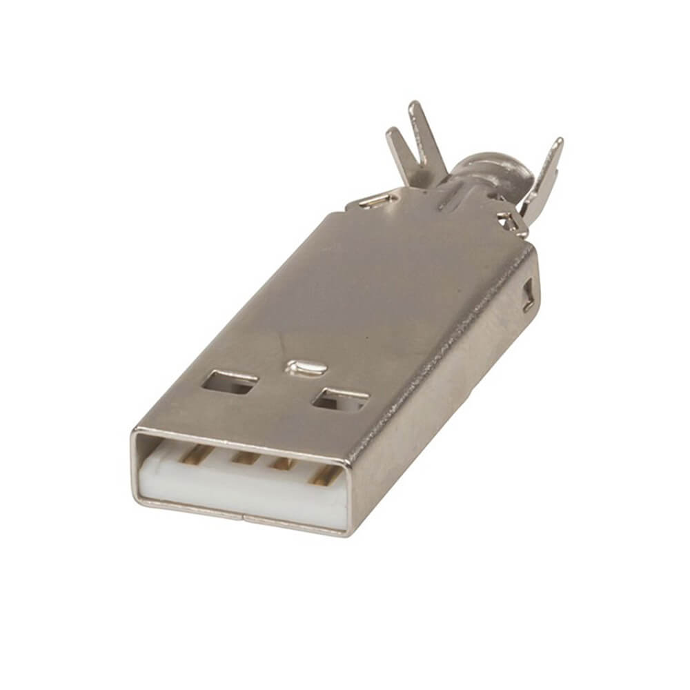 USB-Stecker mit Lötanschluss