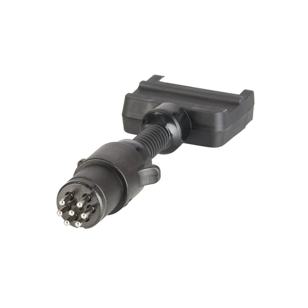 Trailer Adaptor 7 Pin Flat Plug to Round Socket