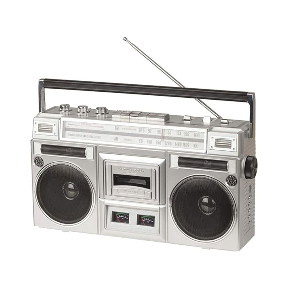 Ghettoblaster met Bluetooth-cassettespeler en radio