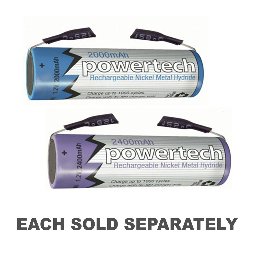 Powertech genopladeligt aa ni-mh batteri 1,2v