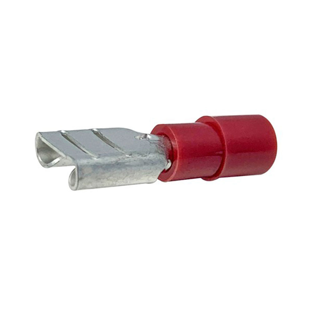 Female Spade Connector 100pcs (Red)