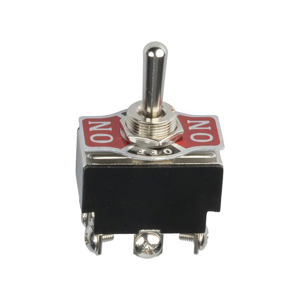 DPDT Heavy Duty Centre Off Standard Toggle Switch 6A 240VAC