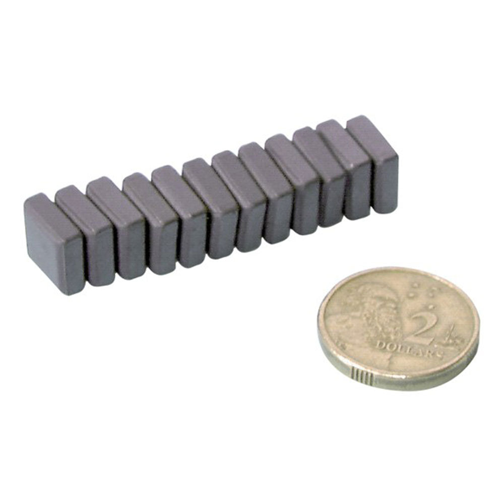 Ferrite Magnets 12pcs (10x10x4mm)