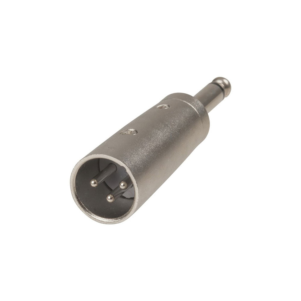 CANNON/XLR a 6,5 ​​mm Adaptador de plugue com 3 pinos