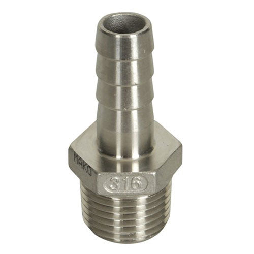 316 Grade Stainless Steel Connector with Tail